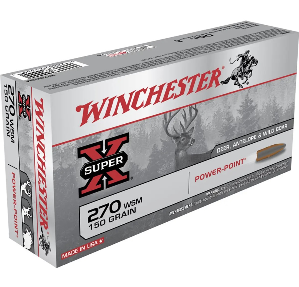 Winchester Power-Point 270 WSM